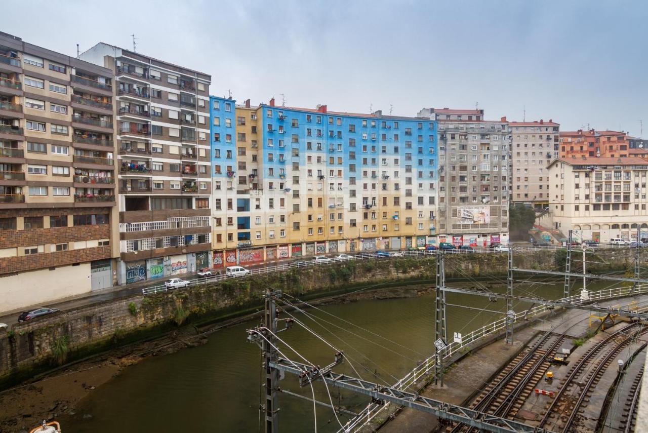 Old Bilbao Con Vistas A La Ria Apartment Luaran gambar